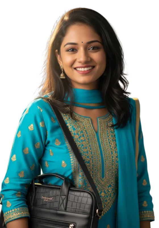 Indian student studying abroad from Greater Noida